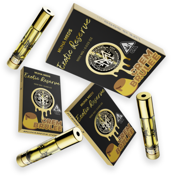 Muha meds Cartridges – Crem Brulee Hybrid