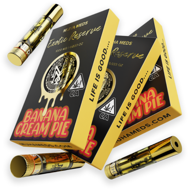 MUHA MED REVIEWS – BANANA CREAM PIE| SATIVA