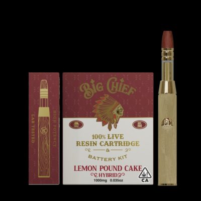Big Chief Lemon Pound Cake 1 g THC Cartridge