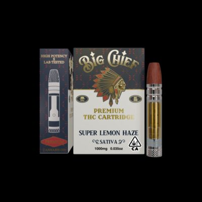 Big Chief Super Lemon Haze – 1 g THC Cartridge